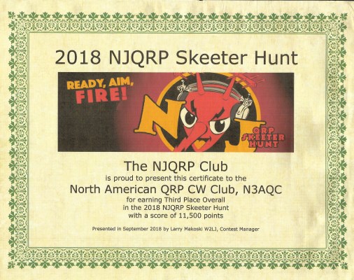 Skeeter Hunt Award